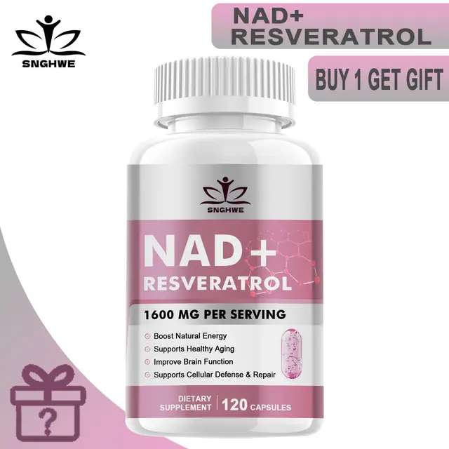NAD Supplements - Anti-Aging Cell Booster,NAD+ Booster, Nicotinamide