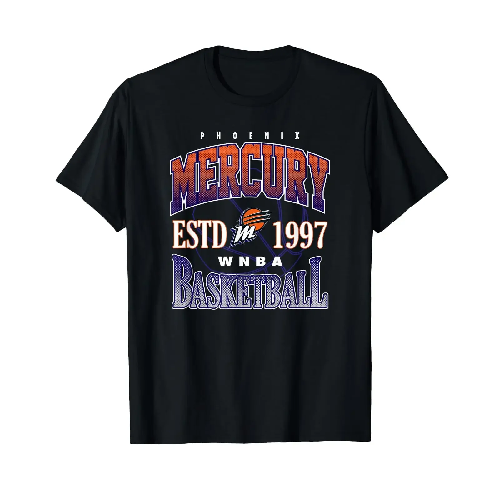 WNBA Phoenix Mercury True Baller T Shirt vintage Washed fashion Unisex streetwear Versatile Slightly Top For Everyday Wear