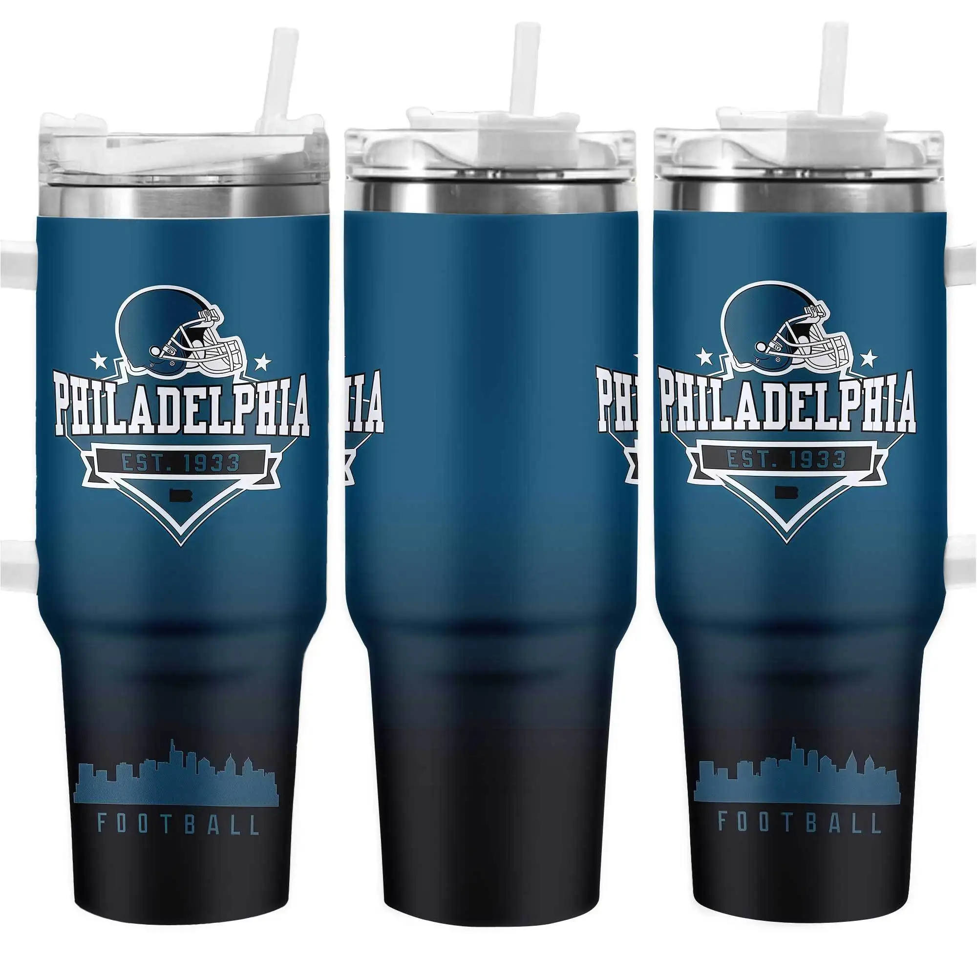 

Кружка из нержавеющей стали на 40 унций с ручкой, термокружка, удобное управление одной рукой для занятого образа жизни