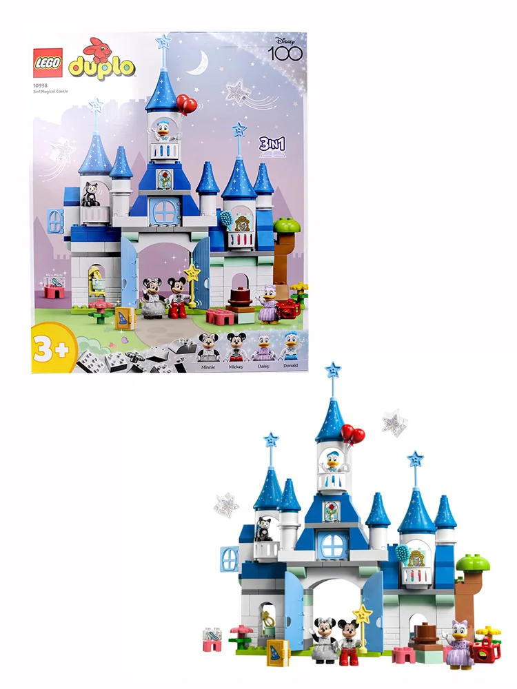 LEGO 10998 DUPLO Disney 3in1 Magic Castle Building Set