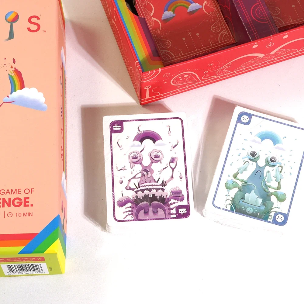 Mantis Card Games Fun Family Games Night Popular Kid Games Colorfully Cutthroat Of Rainbows And Revenge Board Game