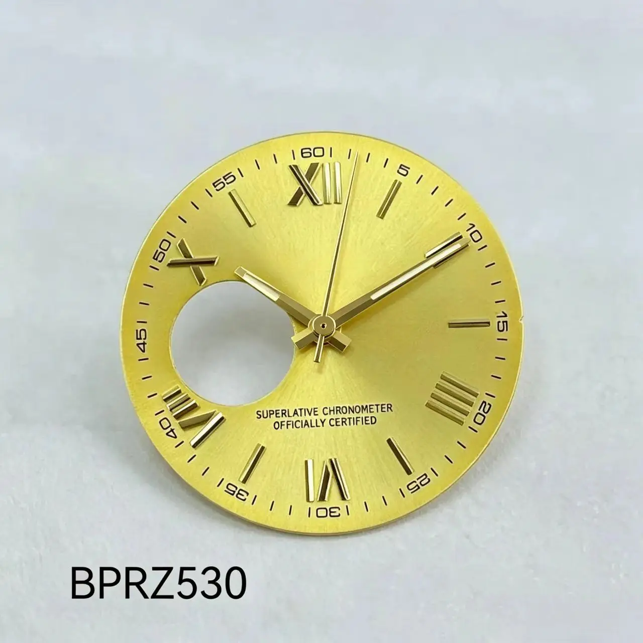 31mm NH38 S logo dial  sun pattern Roman letter S logo modified literal suitable for installing NH38 NH70 movement  watch parts