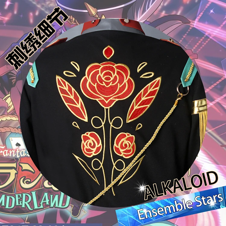 COS-KiKi Ensemble Stars 2 ALKALOID Amagi Hiiro/Shiratori Aira/Kazehaya Tatsumi/Ayase Mayoi Game Suit SJ Uniform Cosplay Costume