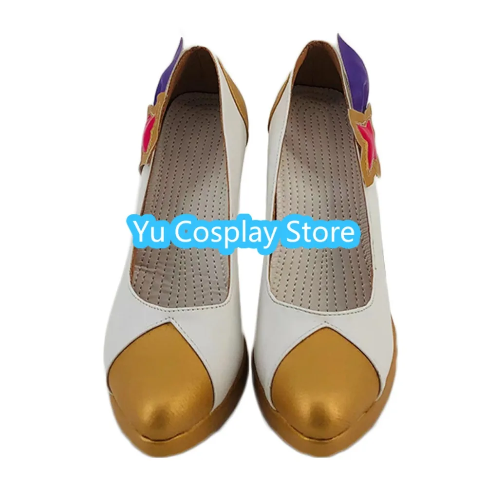 Yu cosplay loja liga das lendas estrela guardião ahri cosplay sapatos anime cosplay sapatos botas trajes de halloween adereços