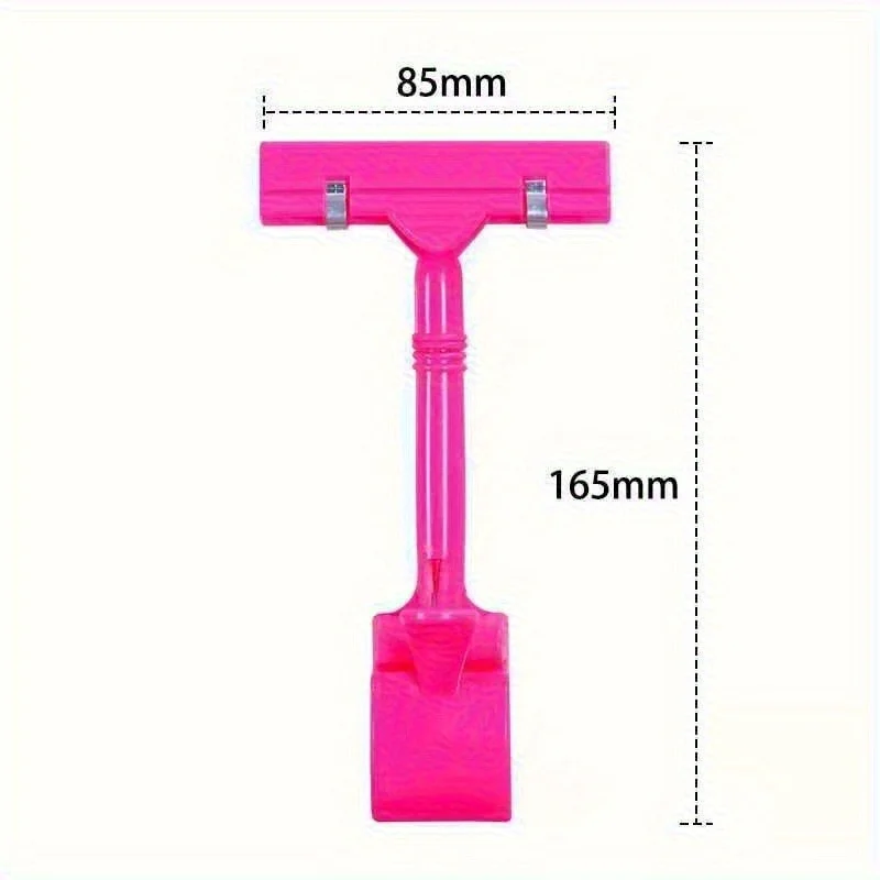 clip di prezzo in plastica per codifica della clip di supporto del prezzo dell'etichetta del prezzo