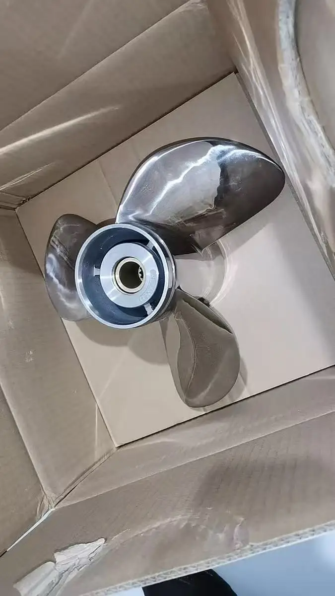 stainless steel  Propeller for Yamaha pioneer 25 - 30 HP outboard motor 12 inches 9 7/8*12-F