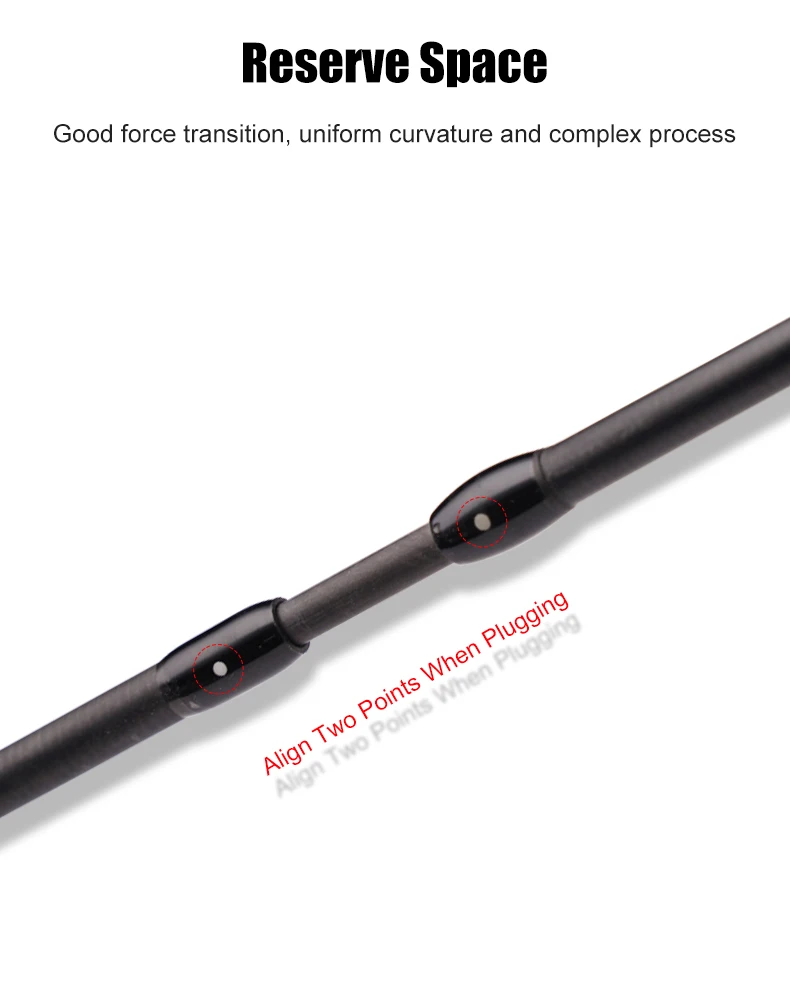 SPURS Pro Light Game Angelrute 1,86 2,15 m UL/L Schnelle Aktion FUJI Guide Spinning Casting Carbon Angelrute für Forelle Rochfish Bass – Detail 10