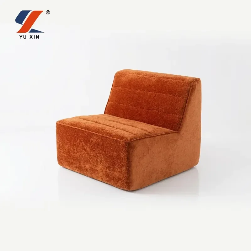 Compressed Sofa Modern Living Room Furniture High Density Foam Integrated Molding Minimalist Fabric Couch in a Box