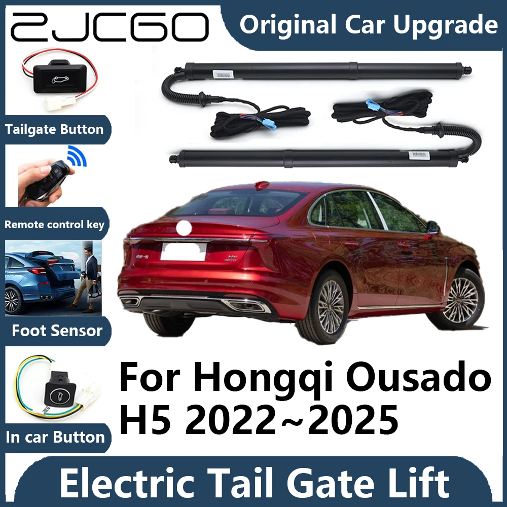 

For Hongqi Ousado H5 2022~2025 Automatic Tailgate Electric Tail Gate Lift Prop Support Vehicle Power Rear Door Liftgate Strut