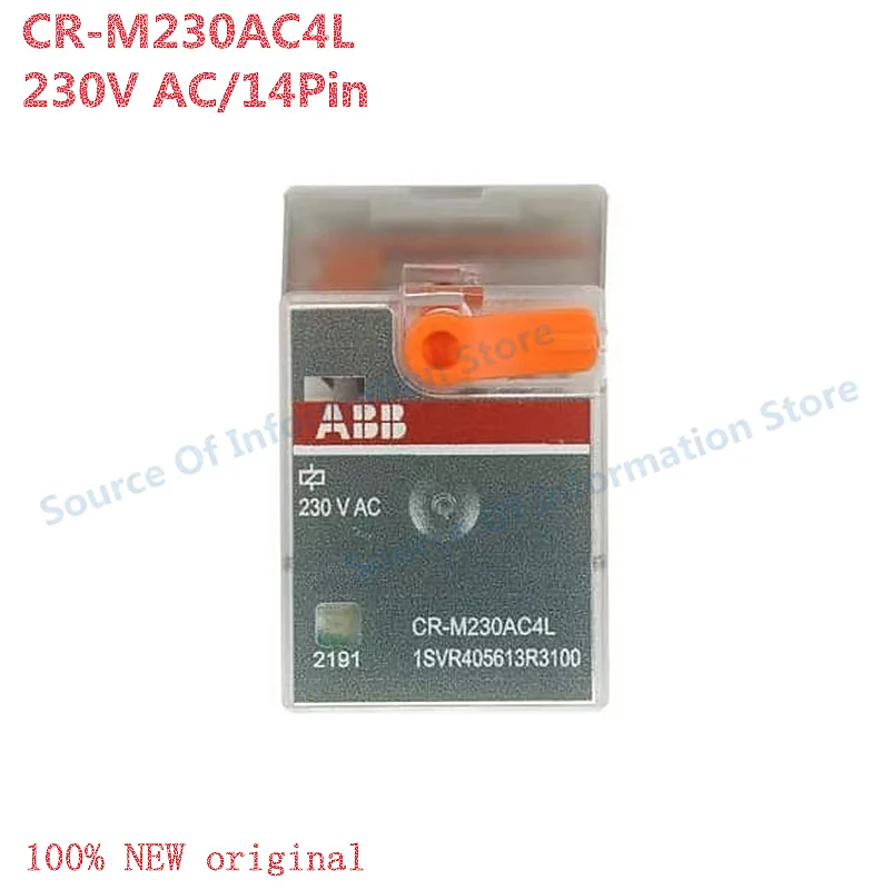 

ABB CR-M230AC4L Intermediate Relay 230V AC 14-Pin for Electrical Control Systems