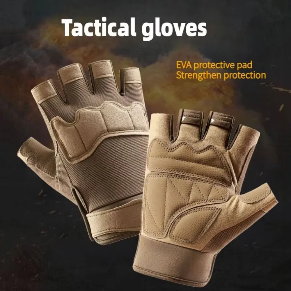 

Износостойкие мотоциклетные перчатки, винтажные противоскользящие гоночные перчатки из козьей кожи, перчатки без пальцев с половиной пальца, спорт на открытом воздухе