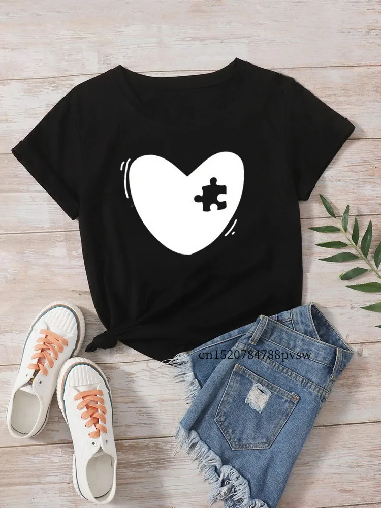 Heart Patch Mother Daughter Family Matching Outfits T-shirt  Women Besties Mom Me Tops Tee Girl Mommy Baby Clothes,Drop Ship