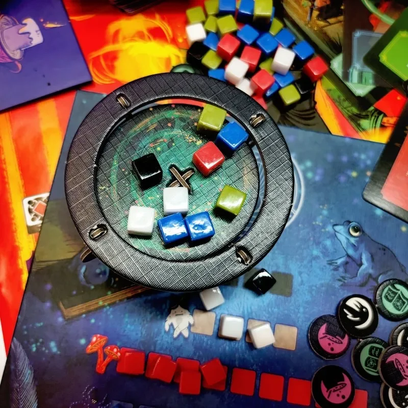 Whirling Witchcraft Board Game for Family and Party, Funny Table Game, Friends Entertainment, Strategy Game, 2-5 Players