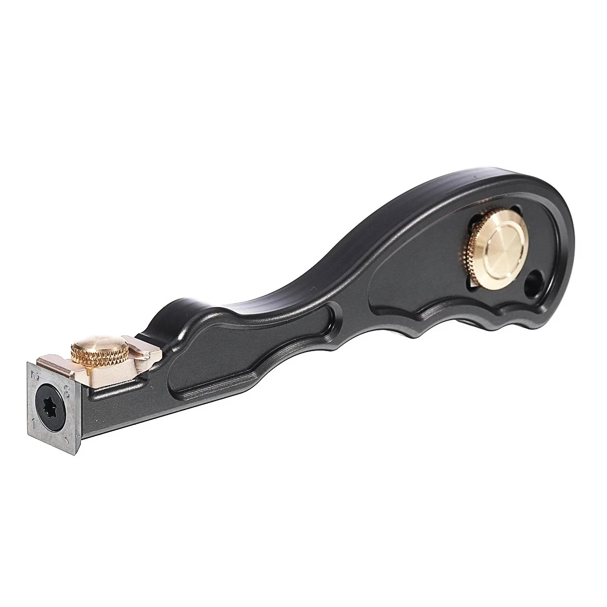 

2 In 1 Mini Wood Carbide Insert Scraper Glue Scraper Removal Aluminum Alloy Handle Woodworking Tool