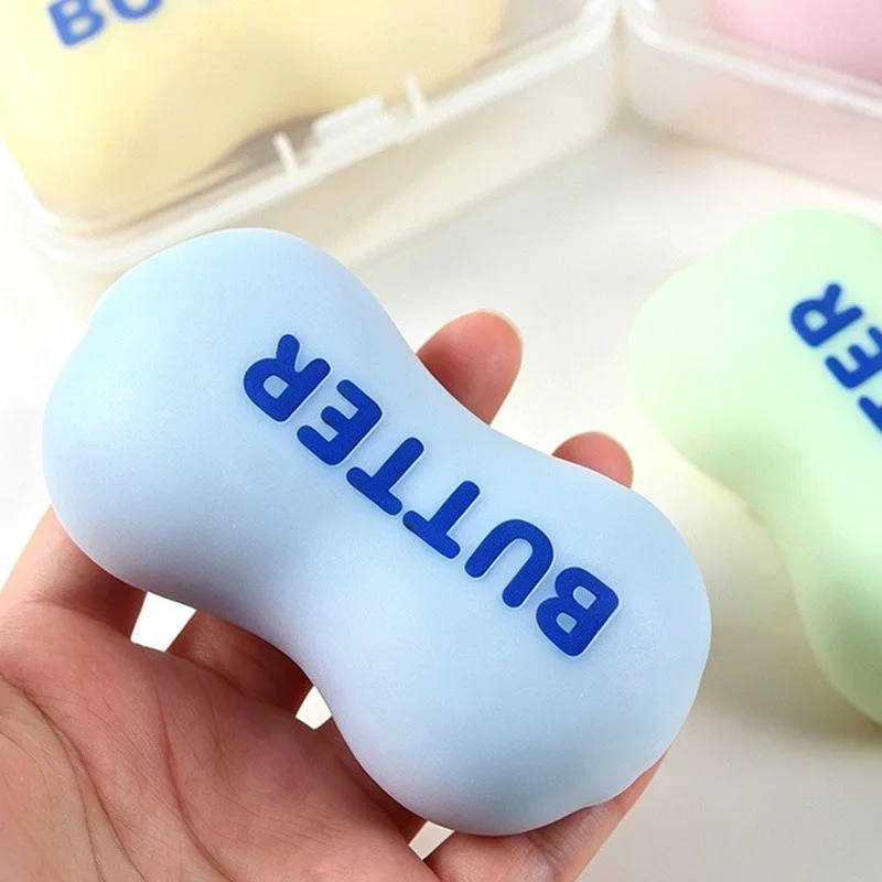 Realistic Soap Squishy Crunchy Clay Filled ASMR Stress Relief Fidget Squeeze Toy For Adult Sensory Relief Office Gift