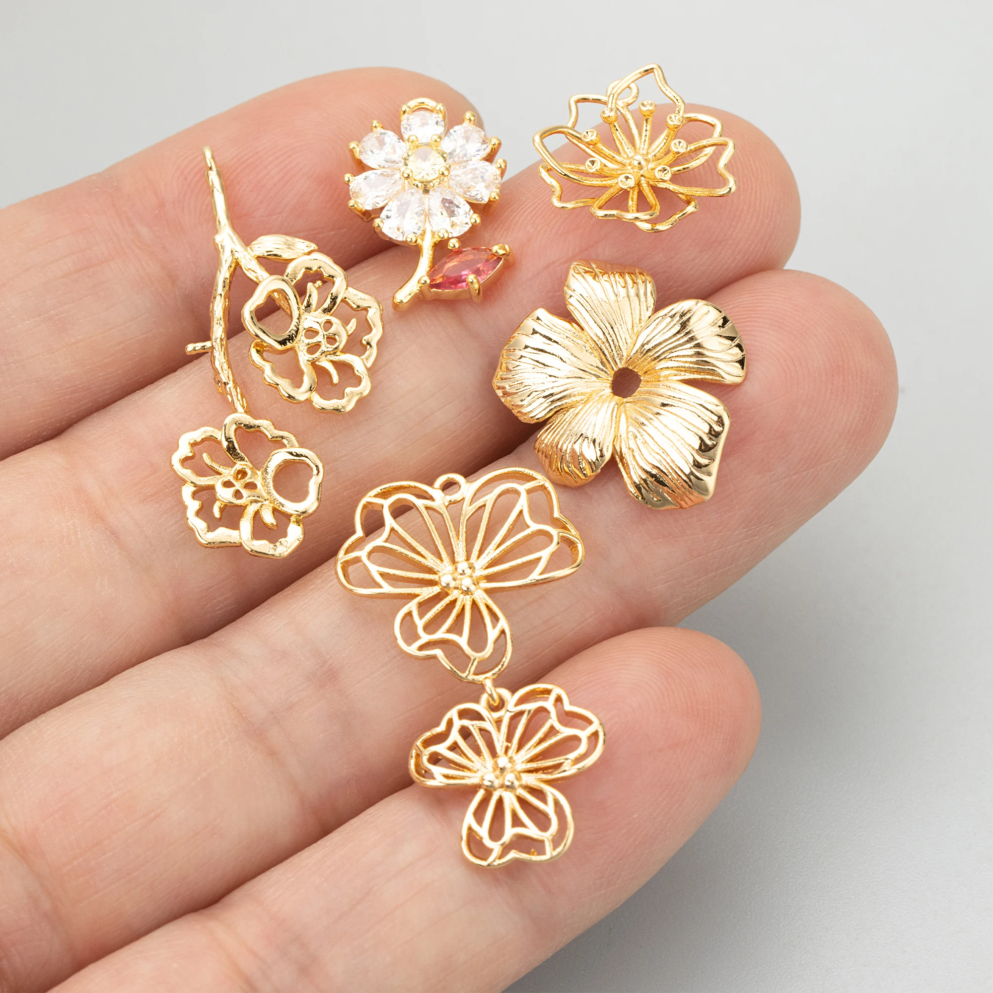 GUFEATHER,4pcs/lot,MG29,jewelry accessories,18k gold rhodium plated,copper,nickel free,charms,diy pendants,jewelry making