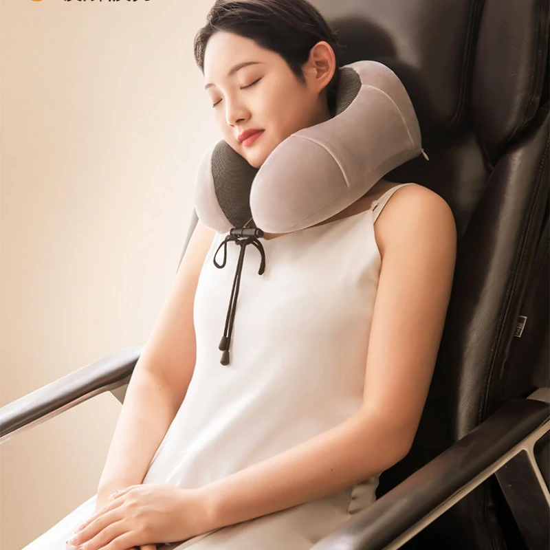 U-shaped  Pillow Neck Pillow Special Memory Cotton Aircraft Student Travel Sleeping U-shaped Pillow Relieve Stress and Fatigue