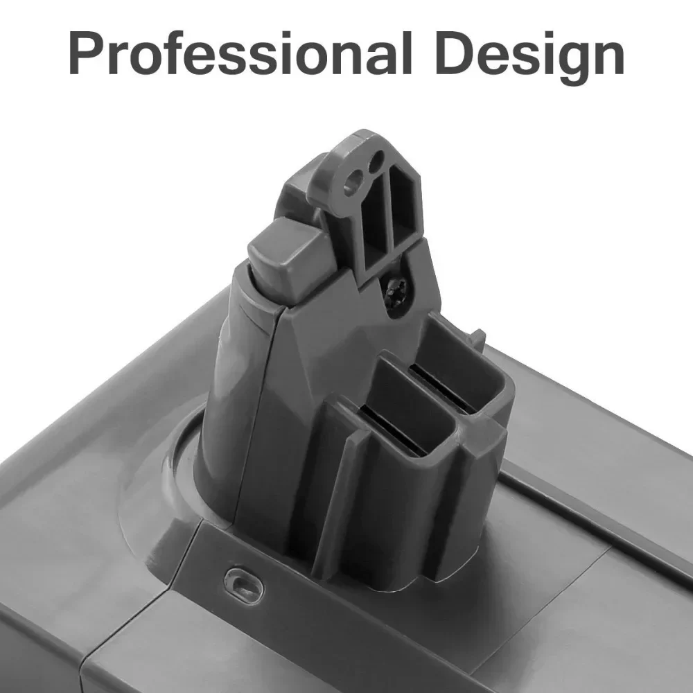 ☛12800mAh For Dyson V6 Vacuum Cleaner Series Battery for DC62 SV03 SV09 DC58 21.6V