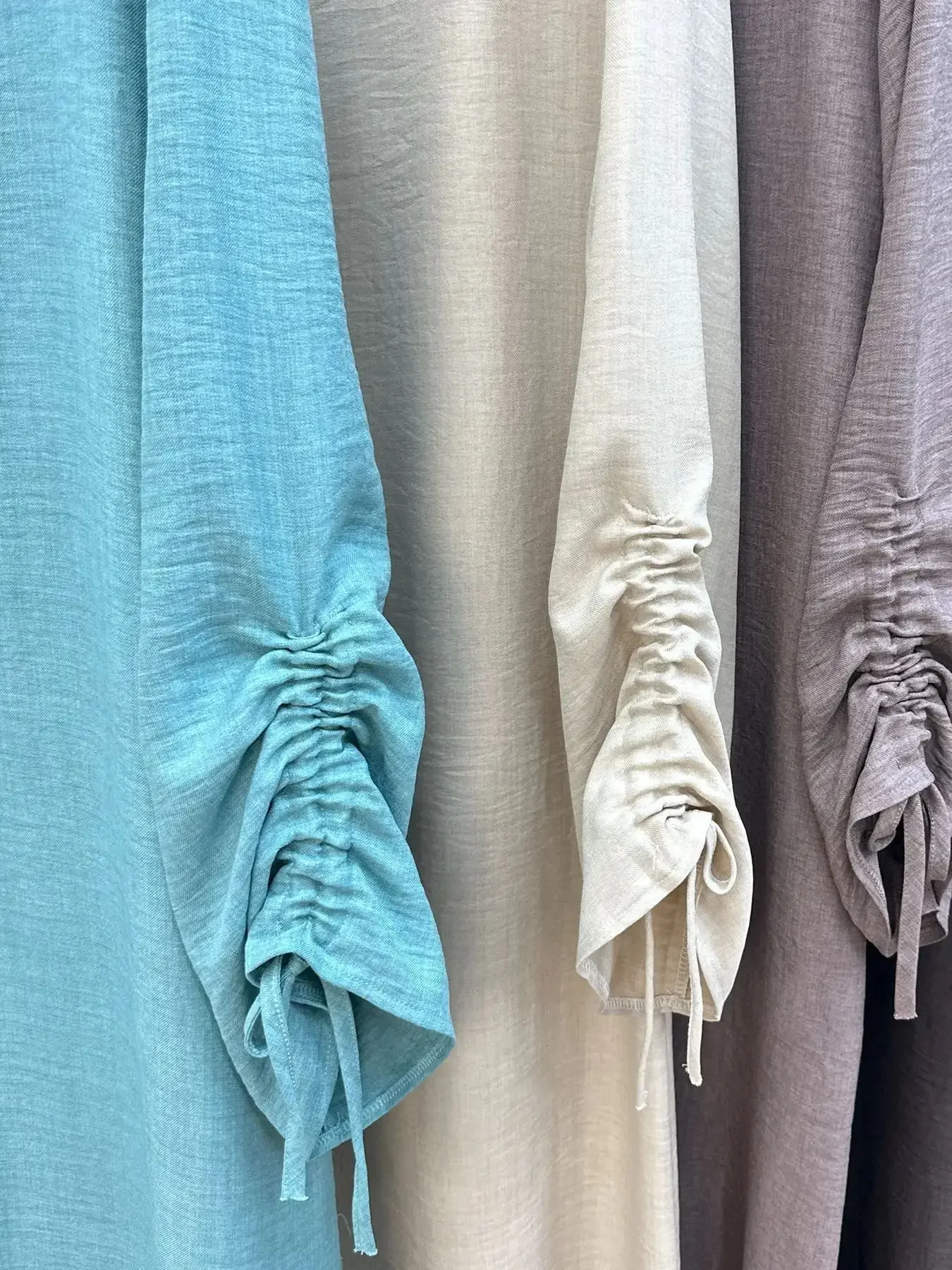 2025 ล่าสุดแฟชั่นCuff TieมุสลิมRobe Abaya SyariหญิงมุสลิมAbayaบริการAbaya