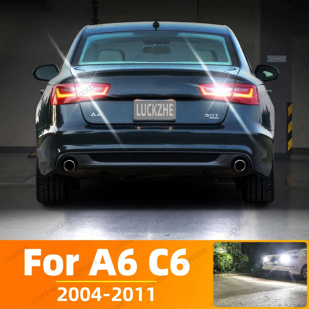 

For Audi A6 Allroad Avant C6 LED Backup Reverse Lights Reversing Lamp 2004 2005 2006 2007 2008 2009 2010 2011 A6 C6 Accessories