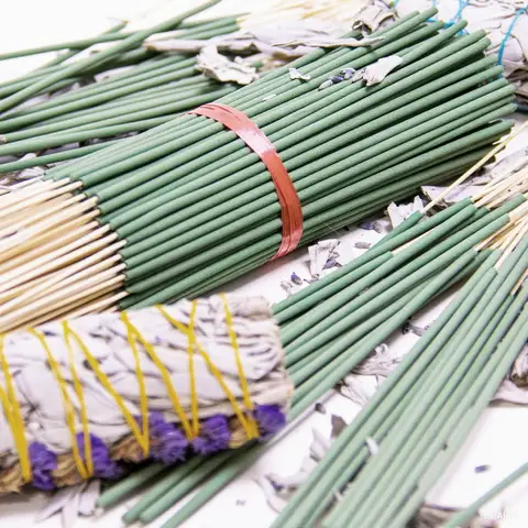 50 ग्राम सफेद सेज छोटी अगरबत्ती घरेलू सुगंध इनडोर/अध्ययन/ध्यान/सुखदायक शुद्धिकरण अरोमाथेरेपी जॉस स्टिक 10 best sales सफेद ऋषि - №7