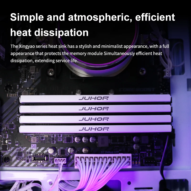 JUHOR DDR4 8GB 16GB 3200MHz 3600MHz ذاكرة الوصول العشوائي المكتبية #3