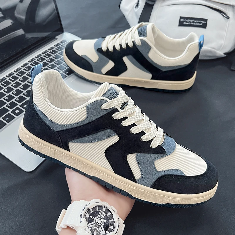 

Breathable Low-Top Casual Men's Canvas Shoes Summer Trendy Design Korean Style Flat Heel Rubber Bottom Pure Color Sneakers