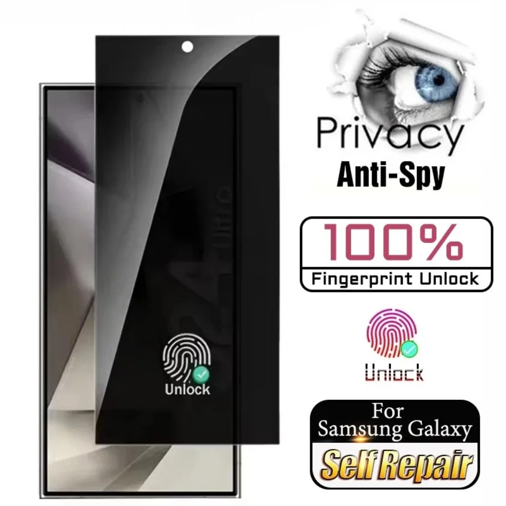 

4 шт. защитная пленка для экрана Samsung Galaxy S25 Ultra S24 Plus S23 S22 разблокировка самовосстанавливающаяся пленка S20 S10 Note 20 10 S21 5G