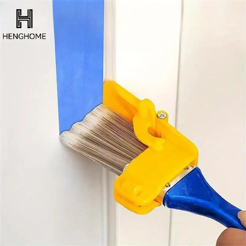 

1pc Trimming Paint Brush Graffiti Brush Industrial Cleaning Dust Removal Brush Handheld Edger Tools For Results On Walls Trim