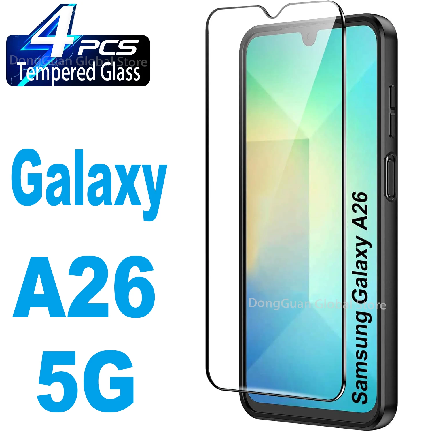 

For Samsung Galaxy A26 5G Tempered Glass Screen Protector Glass Film