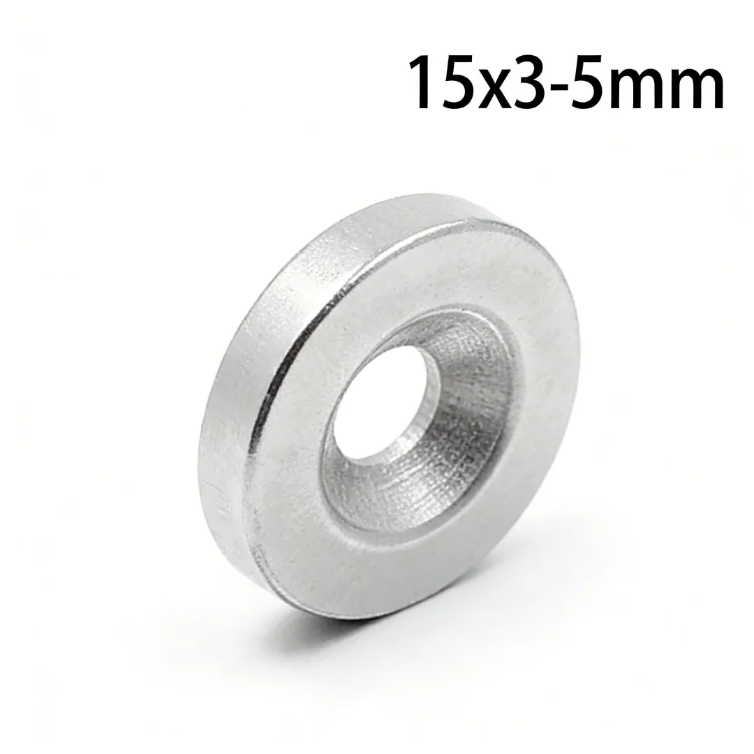 15x3-5mm Round Magnet 15mmx3mm Hole 5mm Super Powerful Strong Magnetic Disc 15*3-5 mm For Home Refrigerators, Offices DIY