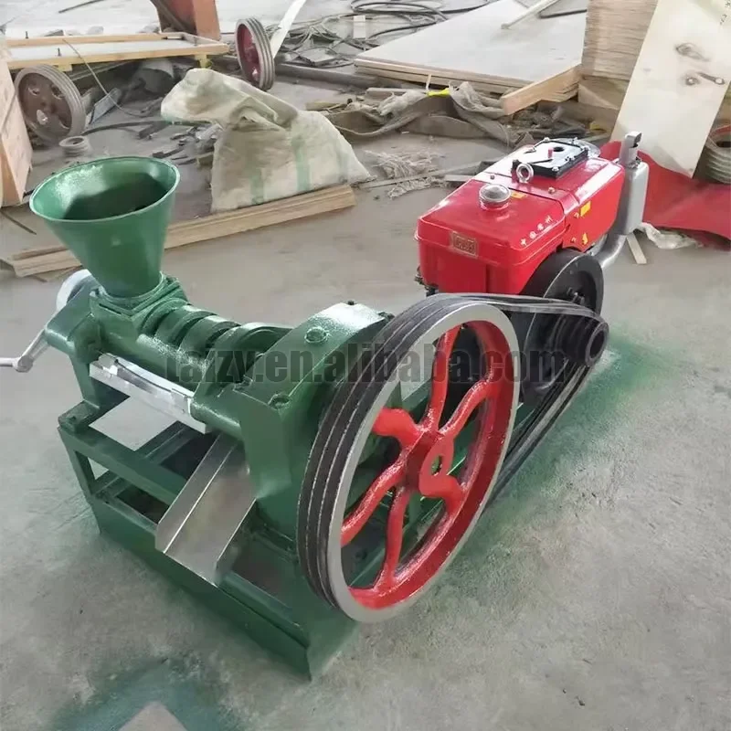 2026 CE Professional 6YL-68 Small Oil Press Seed Oil Extraction Machine Oil Press Machine with Engine