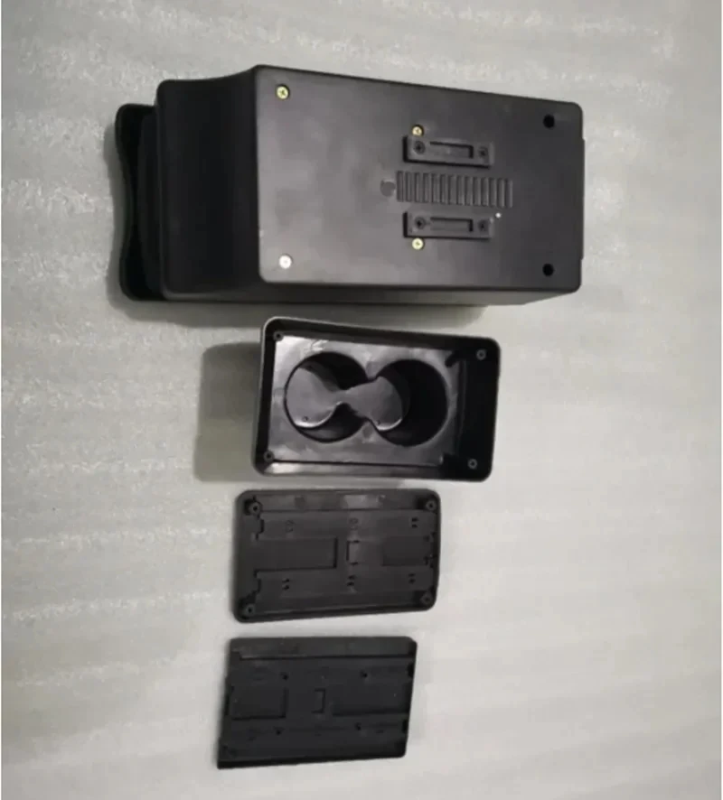 Auto-Armlehnenbox für Volkswagen VW Touran Caddy, zentrale Aufbewahrungsbox mit USB-Anschluss, spezielles Nachrüstzubehör für den Innenraum – Detail 4