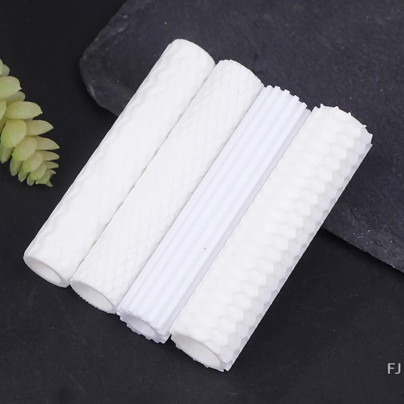 [YU]Soft Pottery Earring Polymer Clay Cutter Roller Texture Polymer Clay Seamless Polymer Clay Texture Roller Claycutters