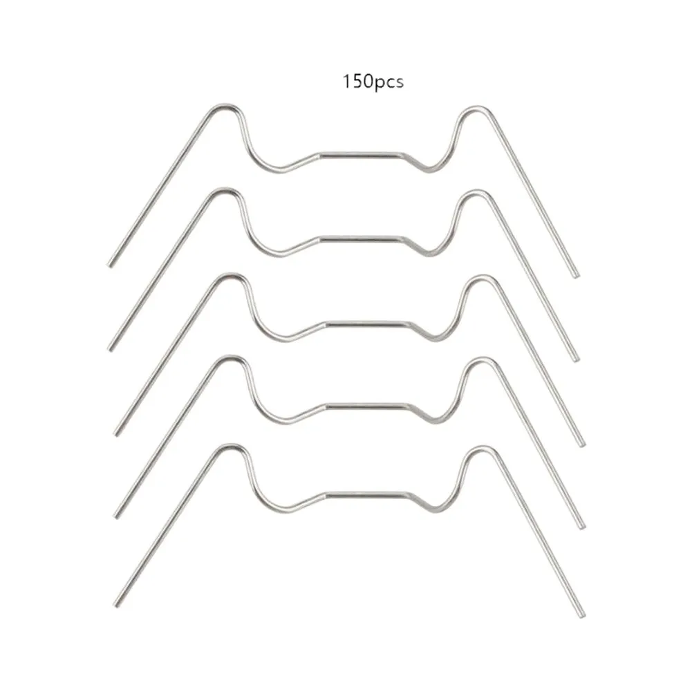 150 pcs 304 Stainless Steel Greenhouse Clips W Type Z Type for Glass Panel Retention on Aluminum Greenhouse Structures