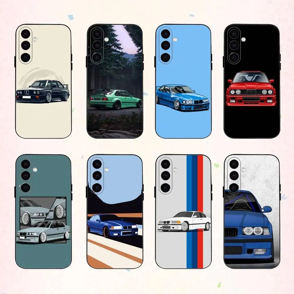 

DTM-M-M3 E36 O-Oldtimer Car phone Case For Samsung Galaxy A73,A72,A71,A70,A53,A52,A51,Others Soft Black Shell