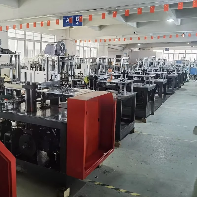 Mesin Pembuat Cup Paper Cup Sepenuhnya Otomatis 120 Pcs Per Menit