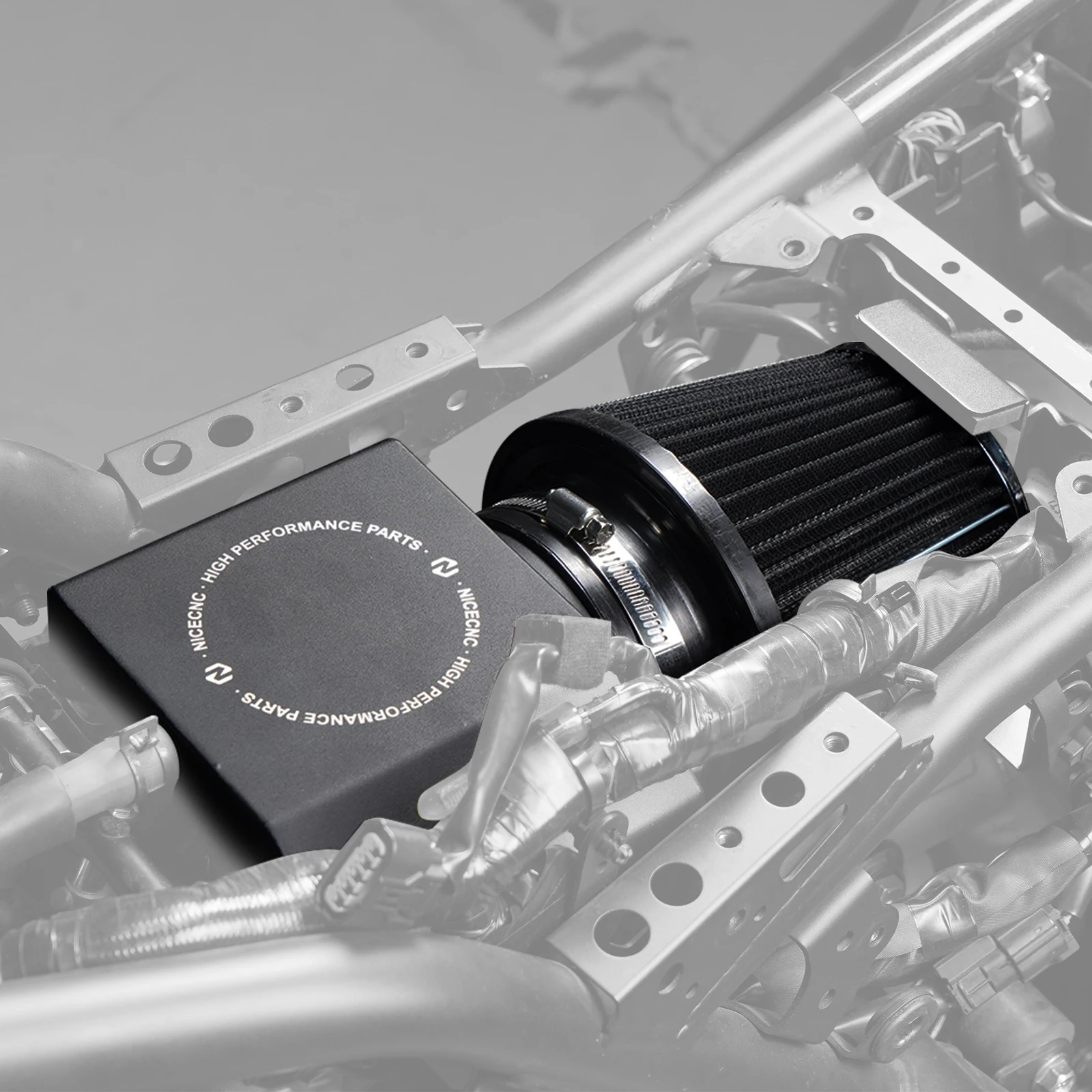 Воздушный фильтр мотоцикла в сборе, коробка воздухоочистителя для Yamaha Tenere 700/Rally Edition XTZ700 2022-2024