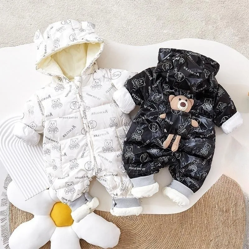 baby-winter-down-onesie-baby-white-duck-down-easy-to-clean-baby-thick-hooded-outerwear-warm-winter-clothing