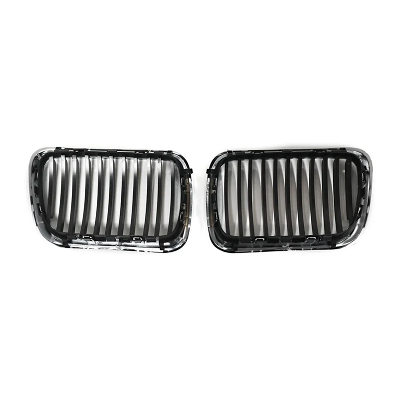 

Strict Car Chrome+Matte Black Front Kidney Grilles For BMW E36 3 Series 328I 1997-1999 51138195151, 51138195152