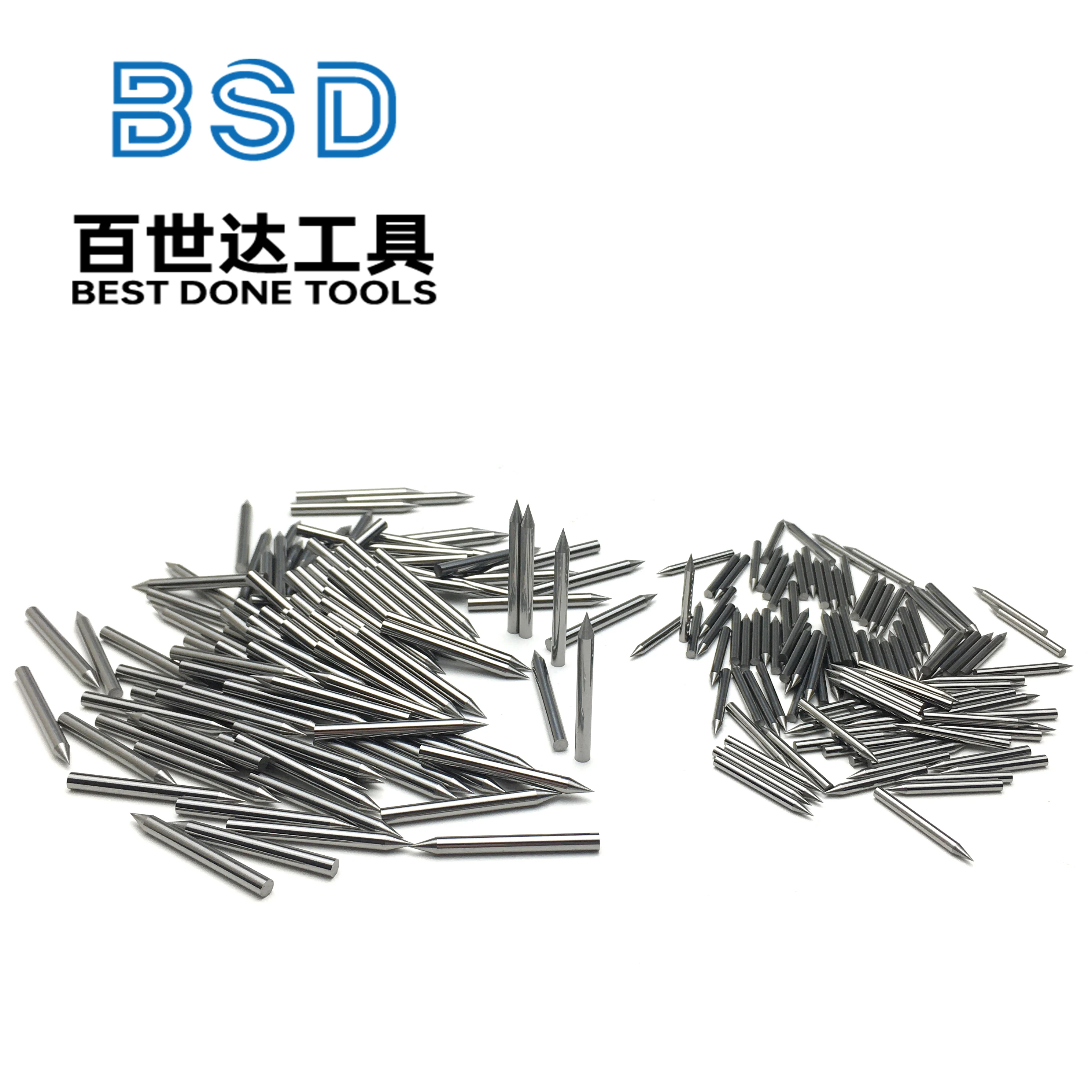 5pcs Tungsten Carbide Sharp Rods, Tungsten Carbide Needles for Marking in Tile and Glass 2*20mm