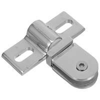 Shower Door Hinge Pivot Hardware Hinges Heavy Duty Two-way Parts Zinc Alloy Latches