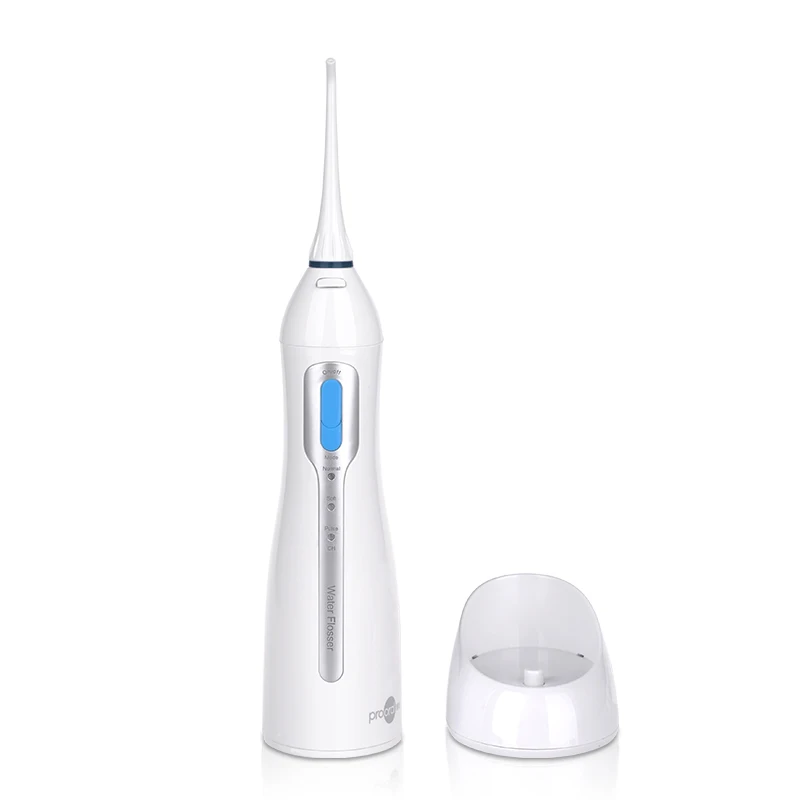 Travel & Home Use IPX7 Waterproof Cordless Oral Irrigator Dental Water Flosser