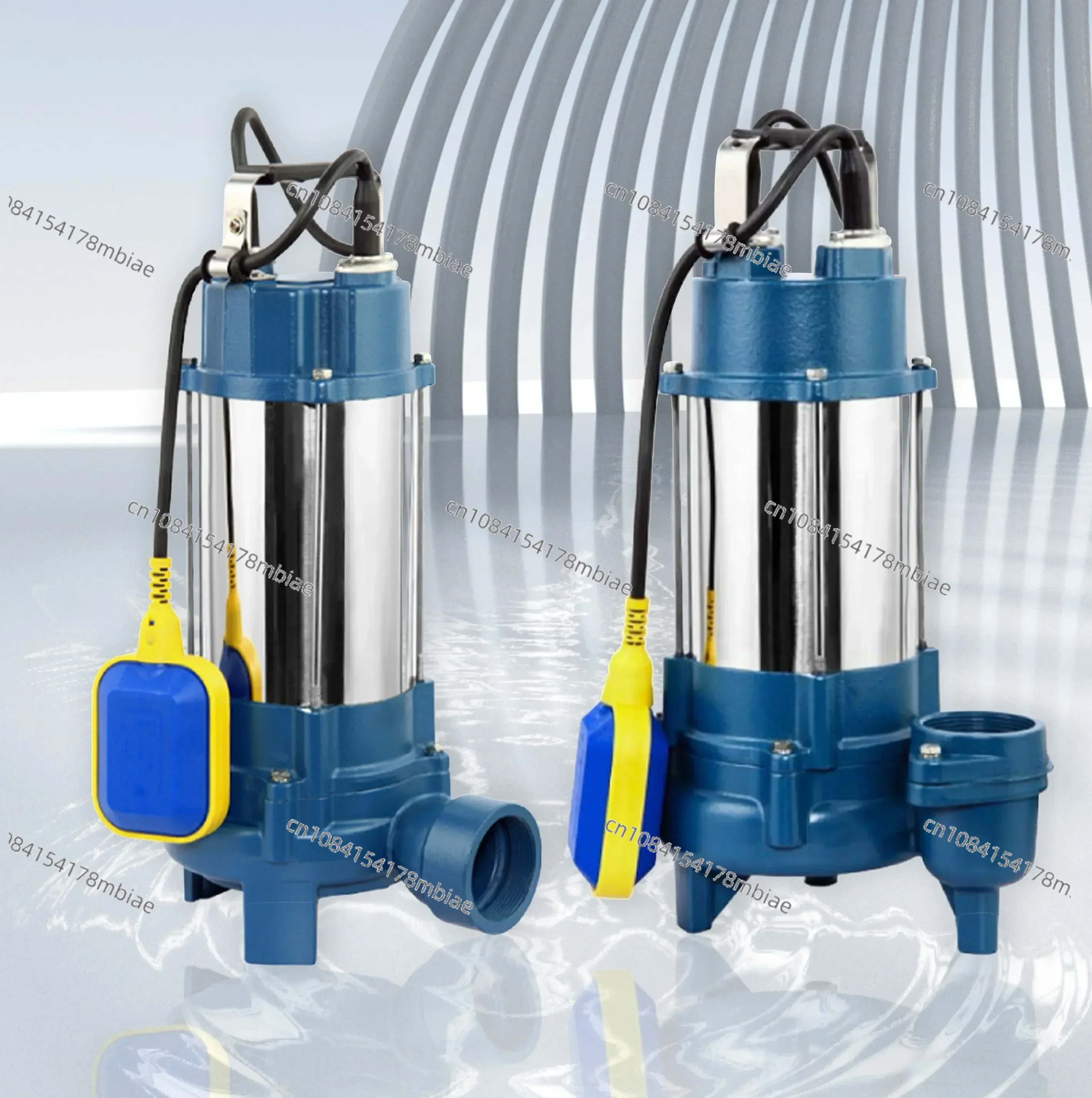 Limpar água bomba com FloSwitch, aço inoxidável