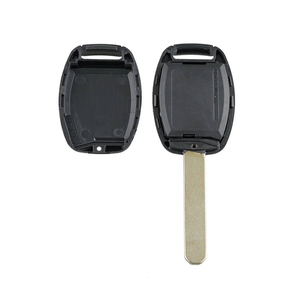 Okey Remote Car Key Shell Replacement Case For Honda Cr-V Civic Insight Ridgeline 2003 2008 2009 2/3/4 Buttons