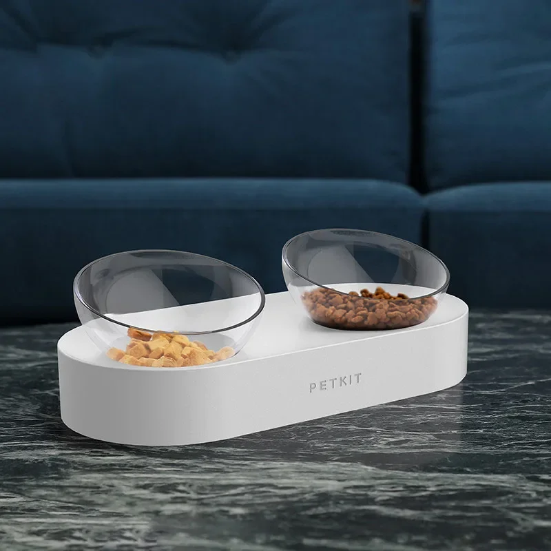 

Youpin PETKIT Pet Bowl Feeding Dishes Adjustable Double Feeder Bowls Water Cup Cat Bowls Drinking Bowl Plastic / Stainless Steel