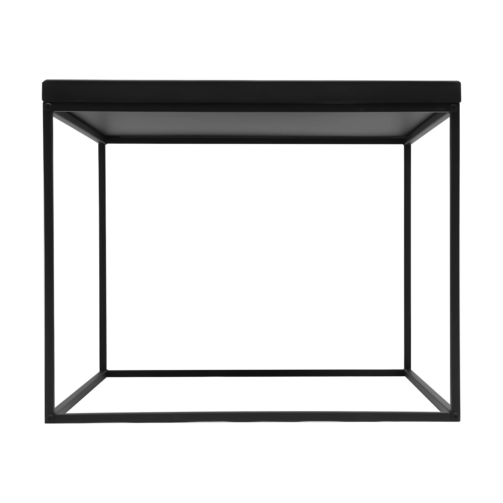 

Metal End Table, Sofa Table Small Square Side Tables, Anti-Rust and Waterproof Outdoor & Indoor Snack Table, Accent Coffee Table