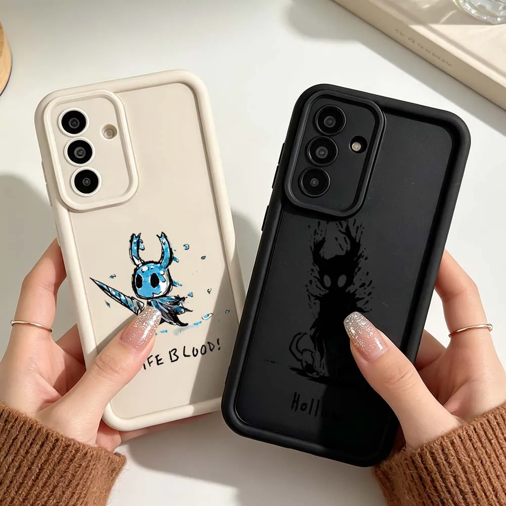 

Fashion The-Hollow Knight Phone Case For Samsung A25 A26 A33 A57 A35 A36 A37 A51 A52 A53 A54 A55 A57 A72 A73 5G Eye Ladder