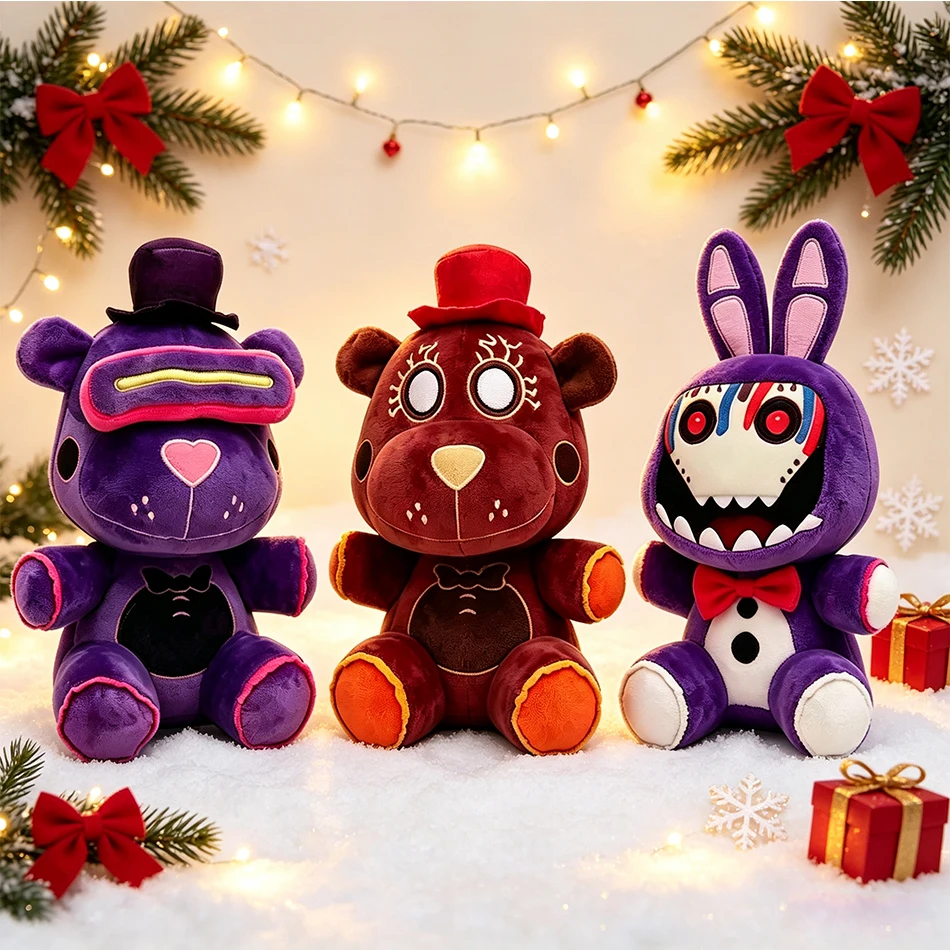Multiple Characters Available Full Set Plush Dolls, Game Peripheral Stuffed Toy Collectible Ornament Birthday Gift@