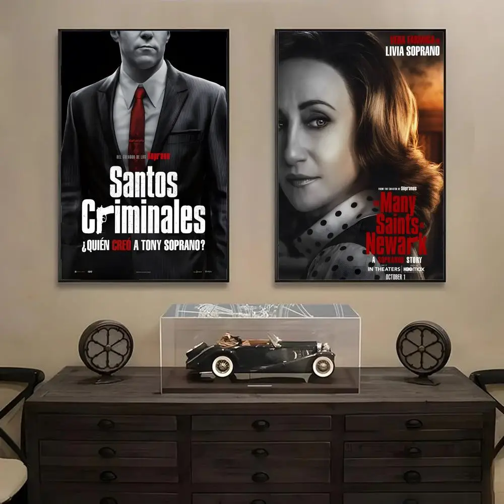 ملصق The Many Saints of Newark HD PVC المقاوم للماء - لاصق ذاتي قابل لإعادة الاستخدام لشريط المكتب المنزلي